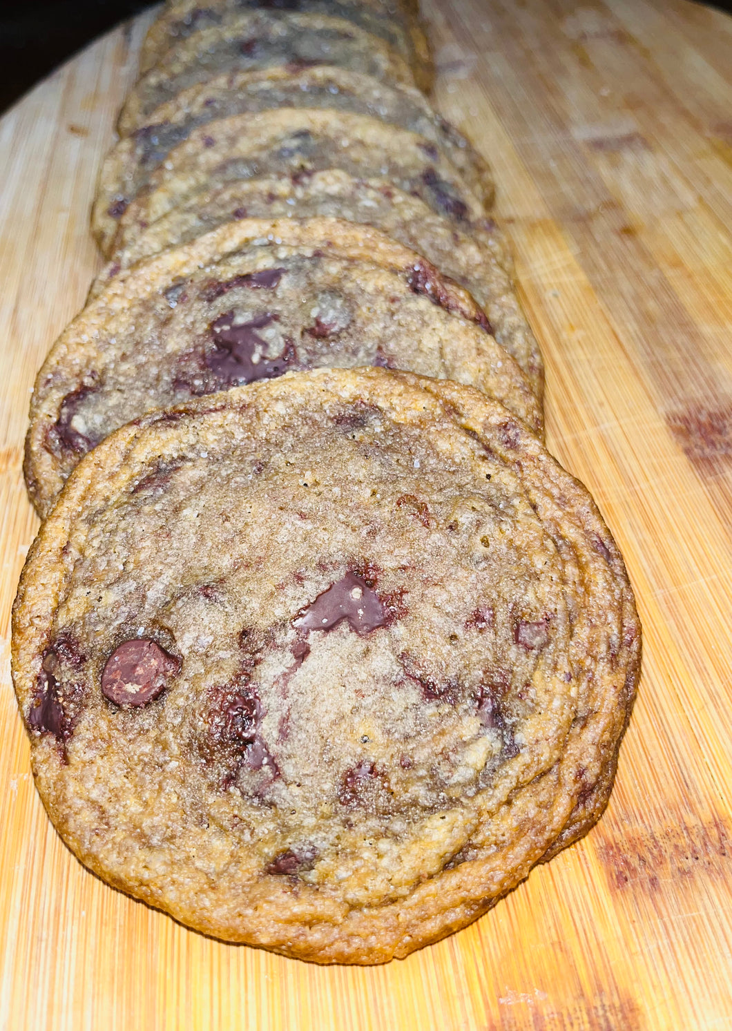Vegan Salted Chocolate Chunk Cookie